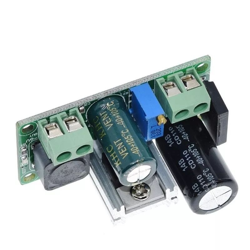 Modul LM2596HV rangkaian power supply adaptor Regulator stepdown AC 5-30V atau DC 5-50V to DC 3.3-33V max 2.2A 35 watt