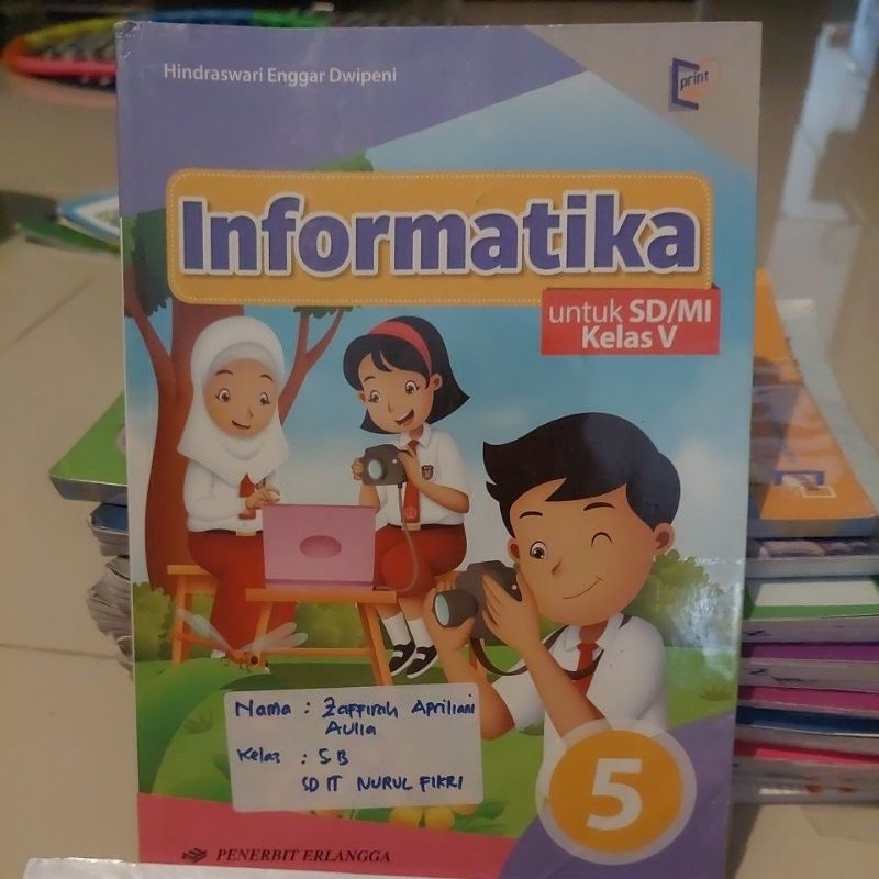

Buku bekas/second informatika SD kelas 5