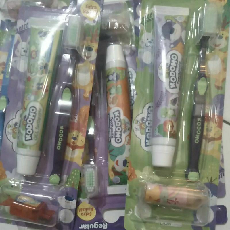 Pasta gigi anak Kodomo set sikat Gigi