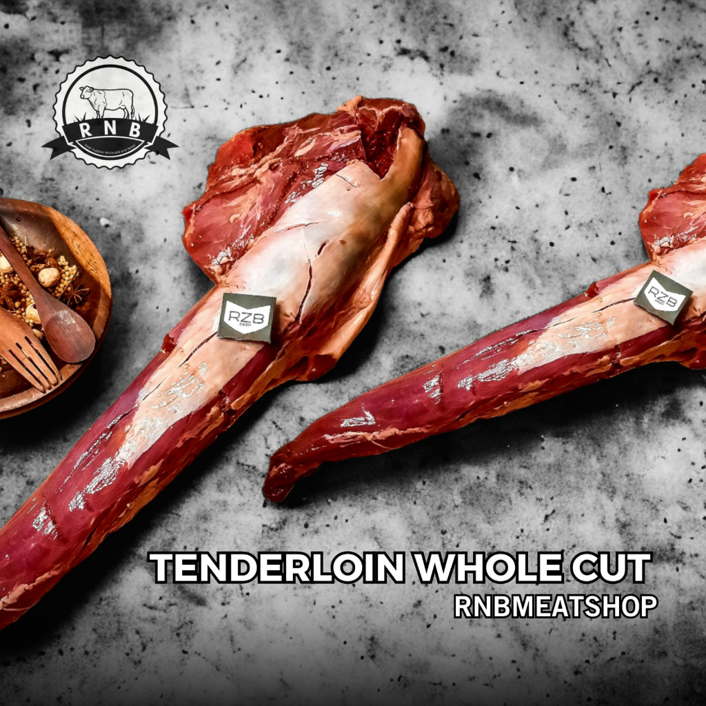 

Daging Sapi Has Dalam Utuh/ Tenderloin Beef / Daging steak Tenderloin