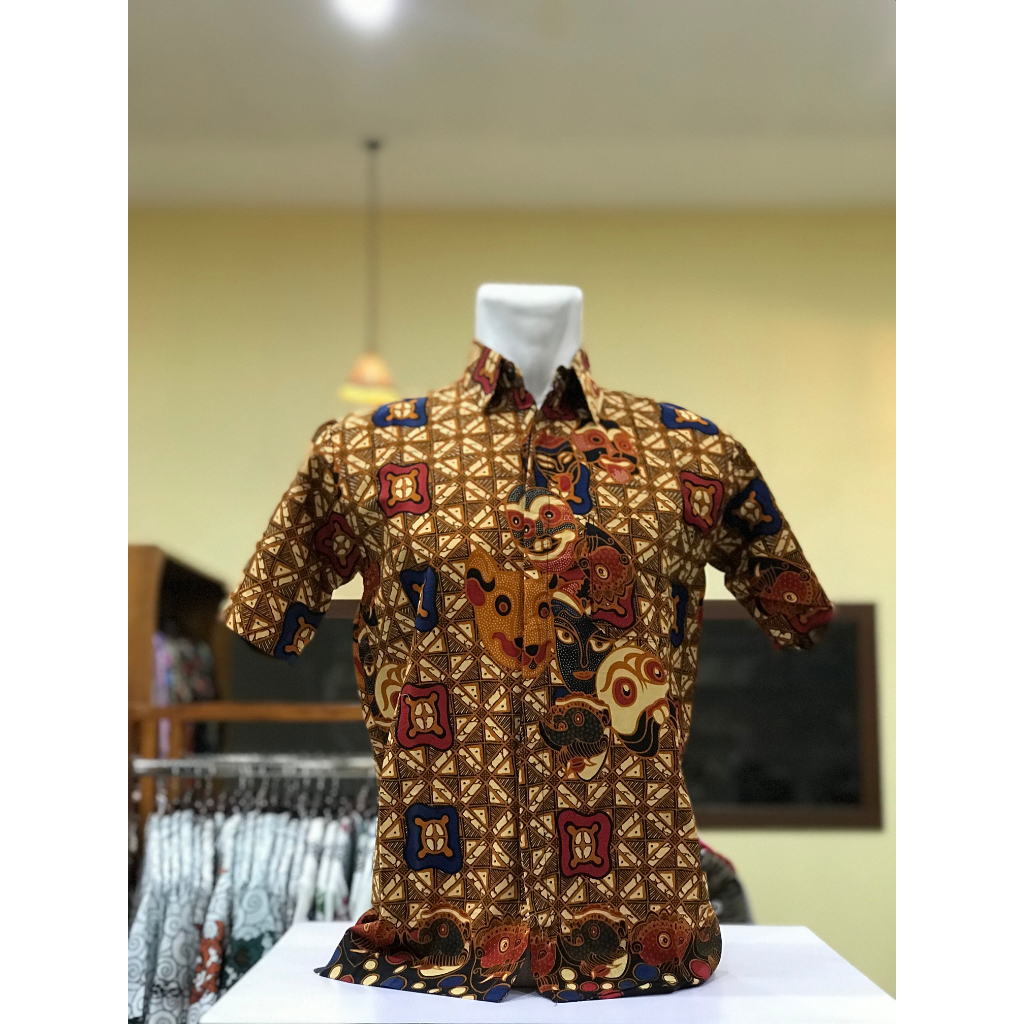 Hem Batik Seragam Motif Bagong