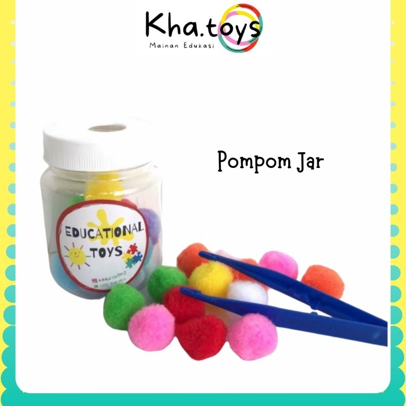 BUSY JAR 5 IN 1 ECERAN  - mainan paud kb tk edu toys by khaw outfit mainan anak bayi montesori monte