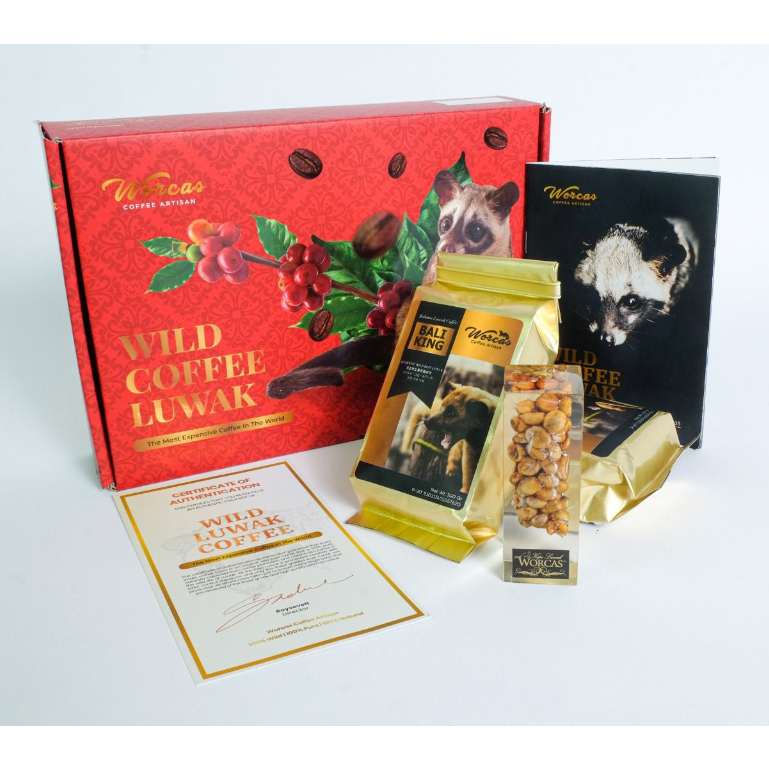 

Kopi Luwak Robusta Luxury Box Kopi Luwak Wild Worcas Luwak Wild Coffee isi 2