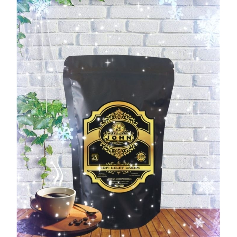 

JOHN KOPI Lasem 150gr/Kopi Hitam Pekat