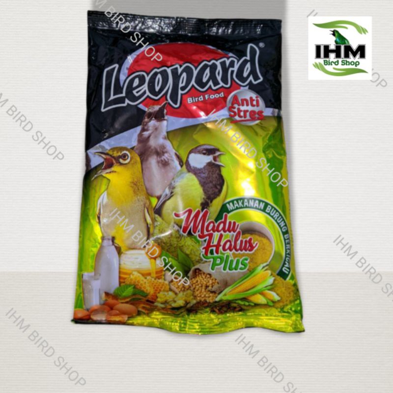 IHM - LEOPARD BIRD FOOD HALUS RASA MADU Leopard Kuning Makanan Burung Conin Voer Halus Burung Prenja