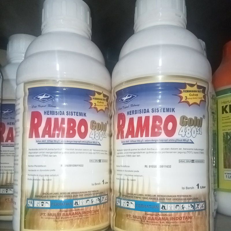 HERBISIDA SISTEMIK RAMBO GOLD® 480SL ,1L