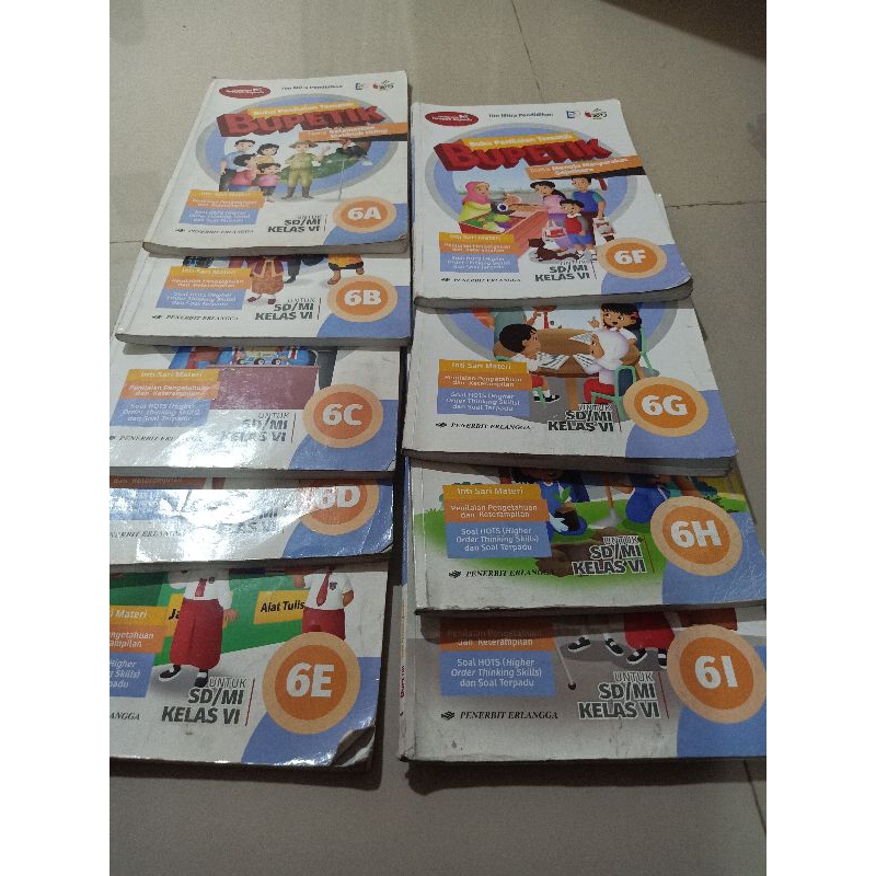 Bupetik kelas 6 Erlangga