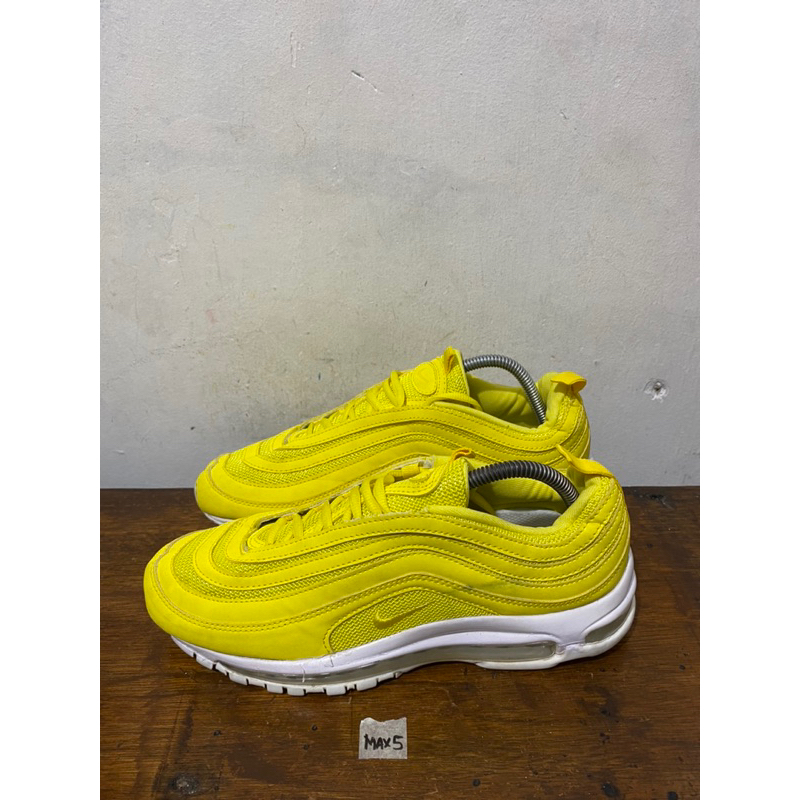 nike airmax 97 yellow size 43 second original