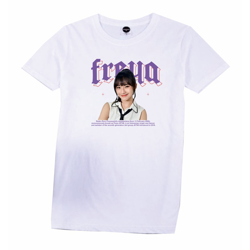T-SHIRT JKT48 FREYA | KAOS JKT48 FANS FREYA | FREYA JKT48