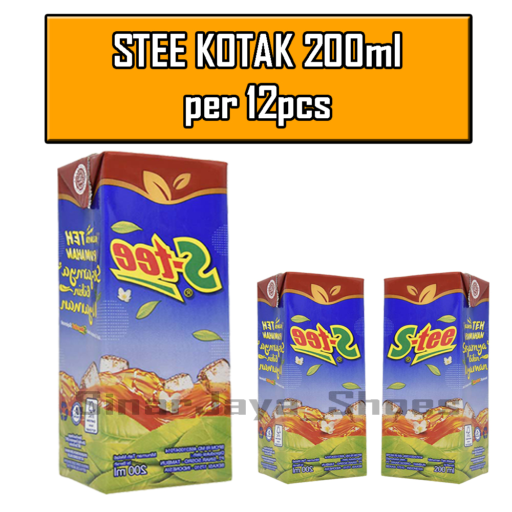 

Stee Sosro Kotak 200 ml isi 12 pcs