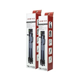TRIPOD INBOX TR1122 DSLR LENGHT 1.4M SUPER HIGH QUALITY ORIGINAL BY INBOX INDONESIA