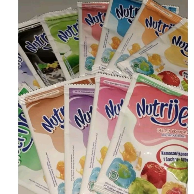 

NUTRIJELL JELLY POWDER/ jeli instan bubuk nutrijell 15 gram murah