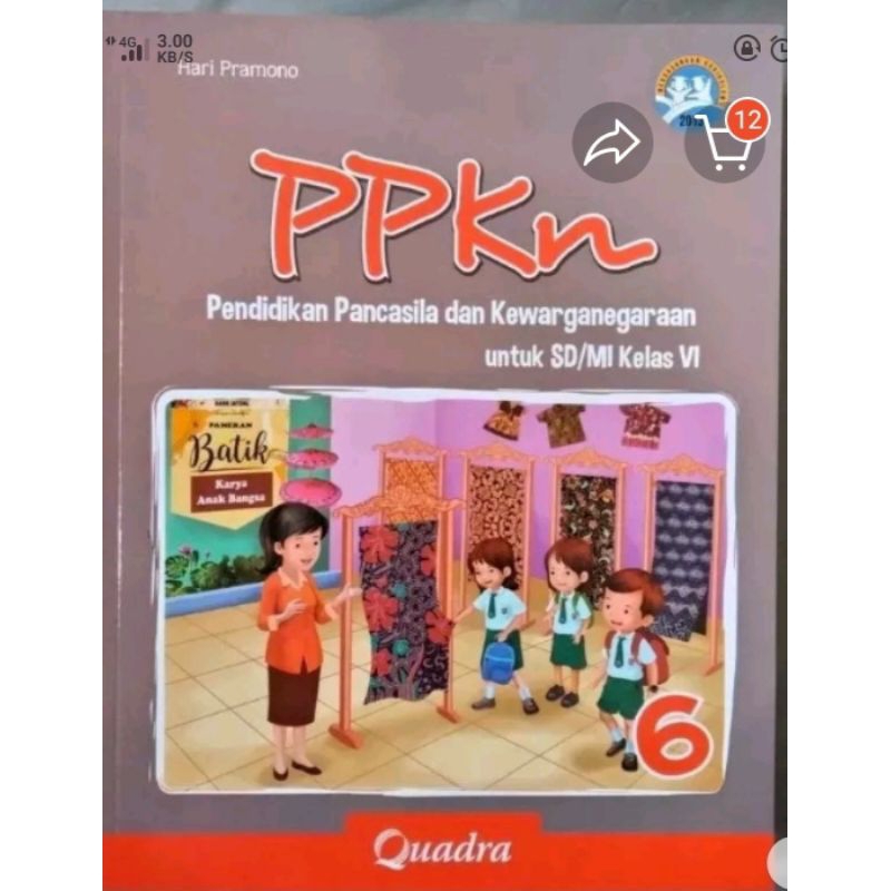 ppkn kelas 6 sd quadra