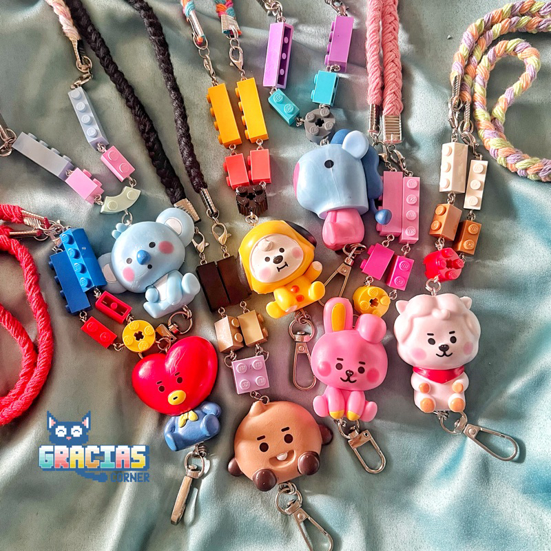 

LANYARD BRIX BT21 - BTS - STRAP ID CARD || LANYARD L EG0 - LANYARD MULTIFUNGSI || TALI ID CARD L EG0 || LANYARD P0D5