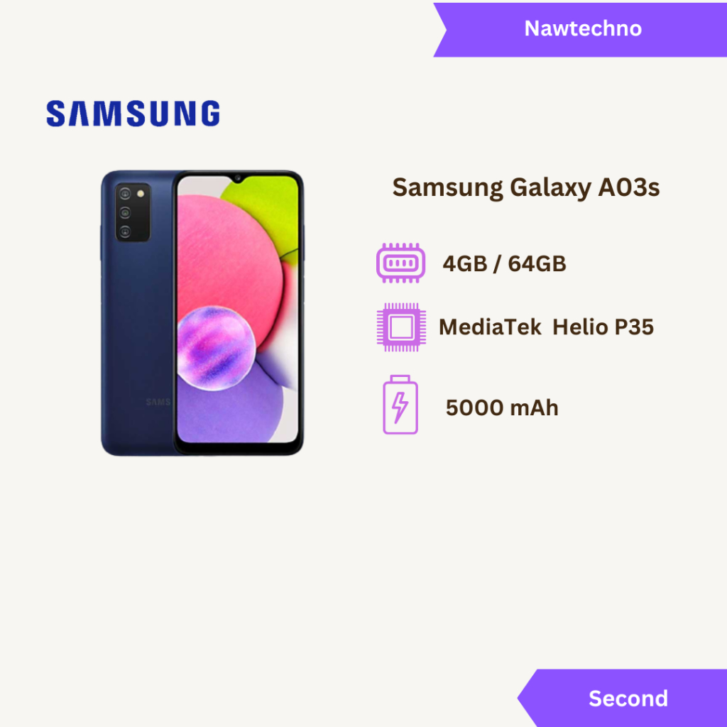 Samsung Galaxy A03s Second/Seken - Fullset SS A03s