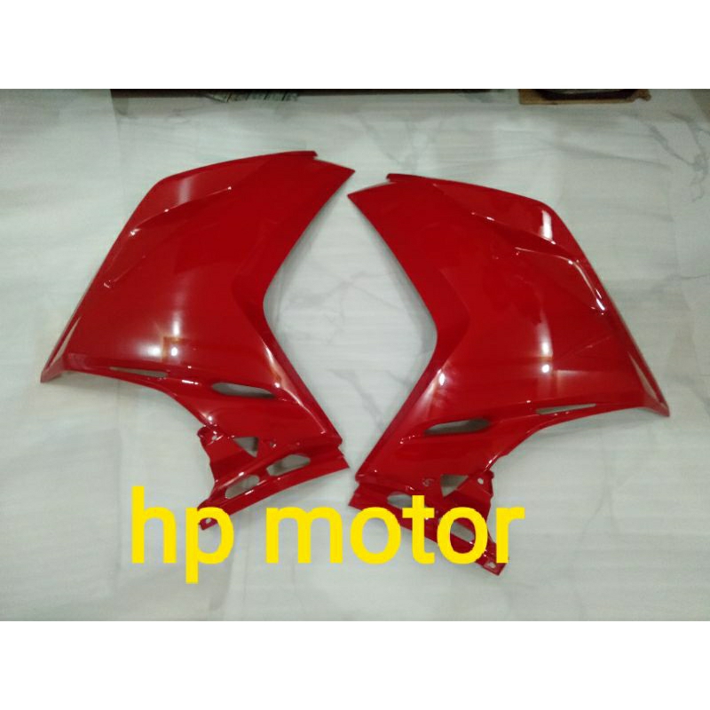 SAYAP FAIRING COVER SAMPING CBR250 MERAH SET KANAN KIRI CBR250RR FAIRING MERAH ORIGINAL