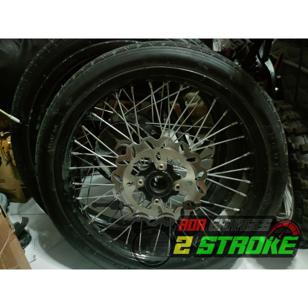 VELG JARI-JARI RUJI PNP NINJA R SS RING 17 18 SET BAN RODA
