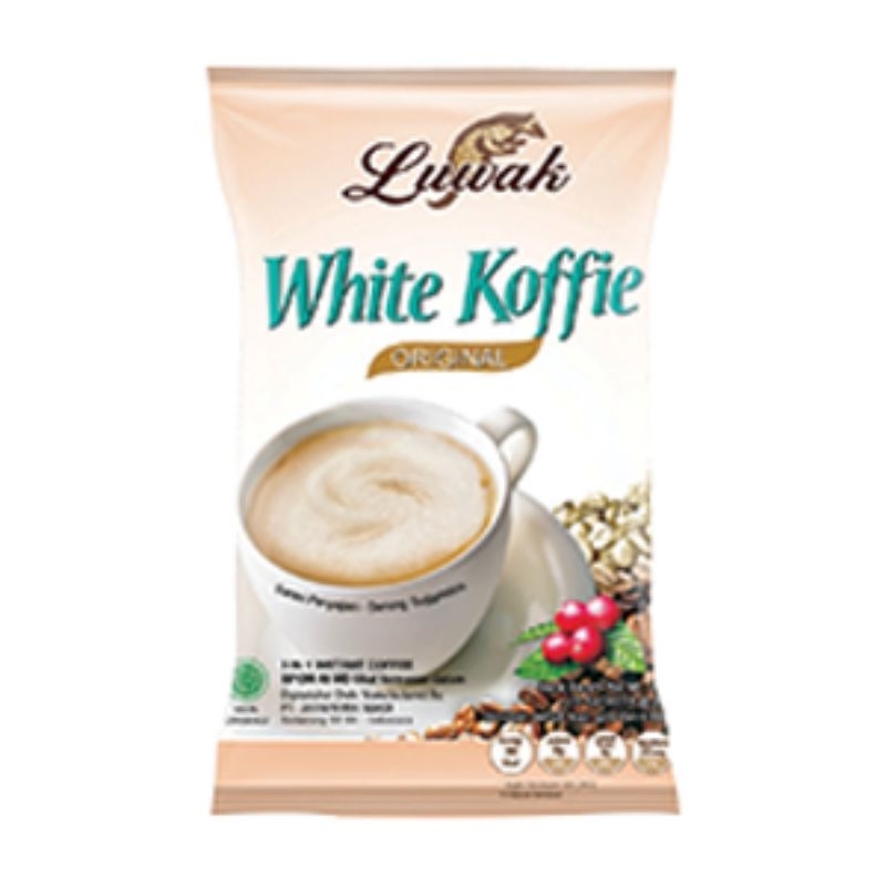 

LUWAK WHITE KOFFIE ORIGINAL PCK 10X20g