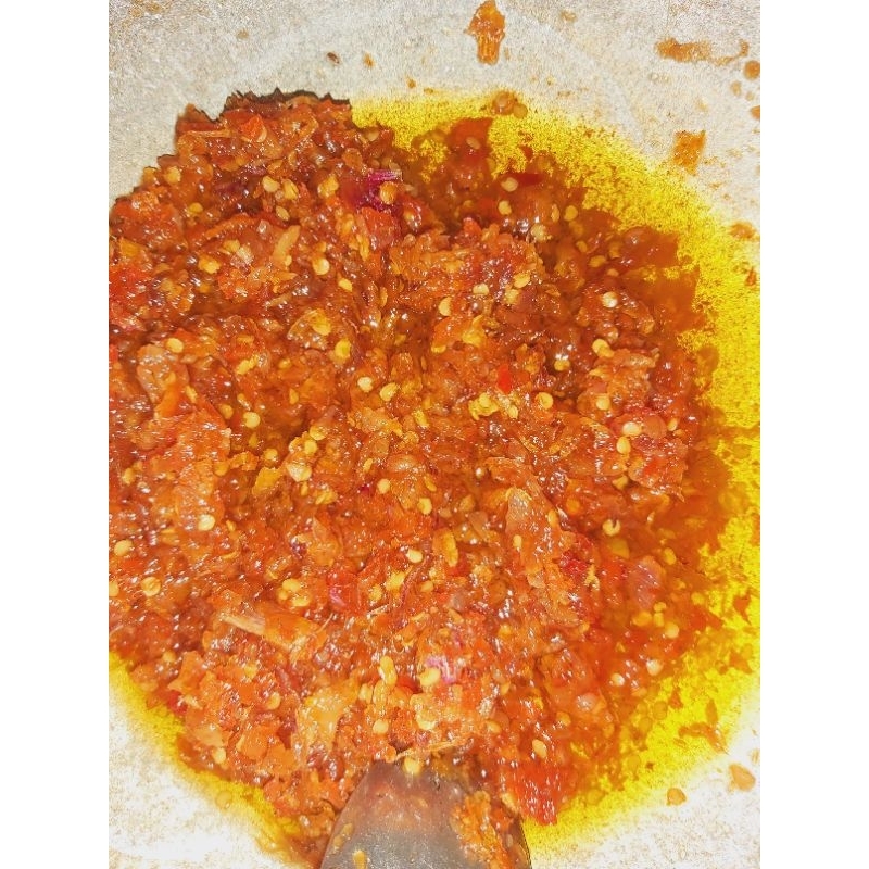 

Sambal Bawang Wangi kemasan Botol 150Gr