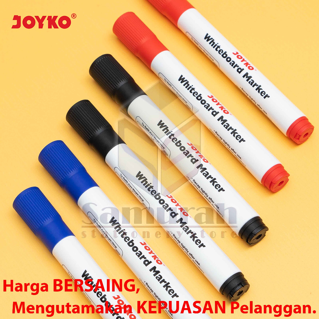 

H7Y Spidol White Board Marker Joyko WM 65 Bisa Isi ulang / Spidol Papan Tulis Bisa Hapus /