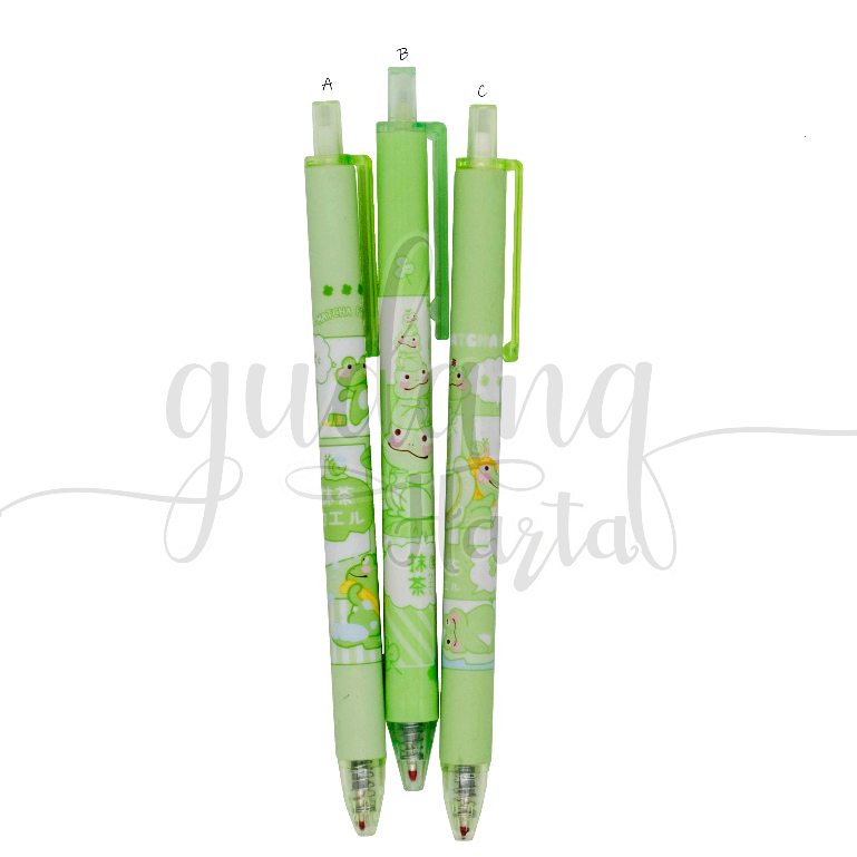 

Pulpen Frog Prince Bolpoint Motif Katak Lucu Gemoy GH 307074