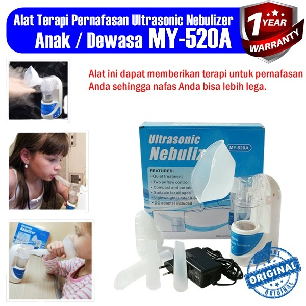 PROMO alat bantu uap pernafasan portable nebulizer inhaler alat uap asma portable alat terapi pernaf