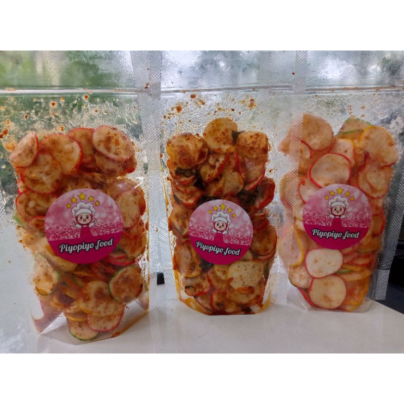 

Cemilan / Jajanan kerupuk krupuk bantat pedas 100 gr