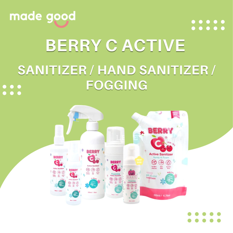 Berry C Active Sanitizer / BerryC / Hand Sanitizer / Fogging