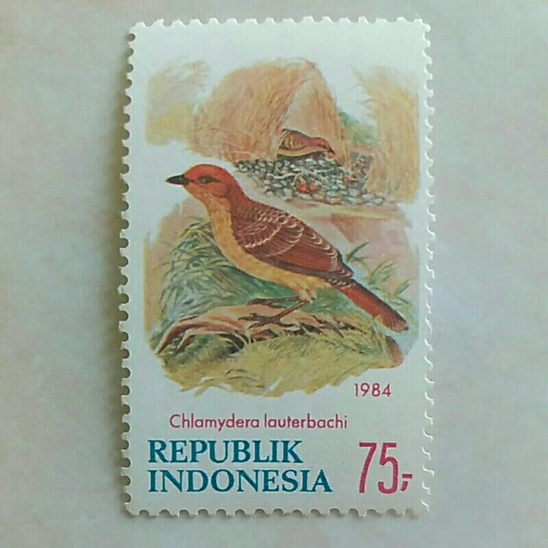 

(AD) Perangko Indonesia 1984 Burung 75 rupiah Mint