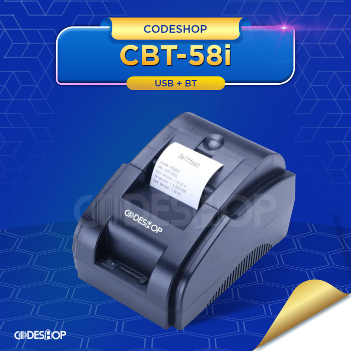 Printer Kasir CODESHOP CBT 58i Cetak Receipt Thermal 58 mm