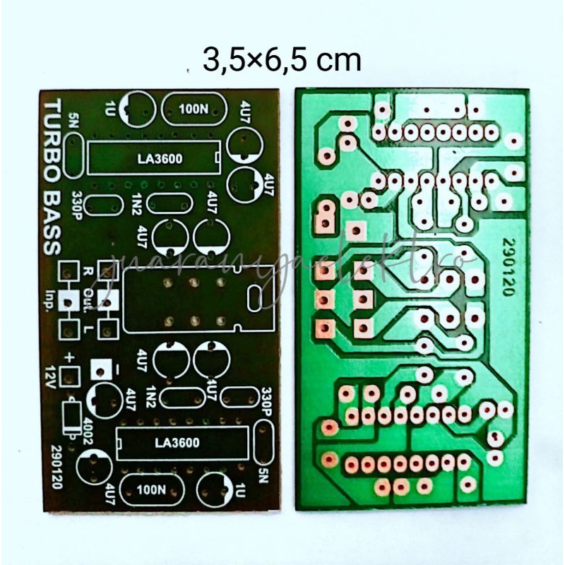 PCB TURBO BASS STEREO (084)