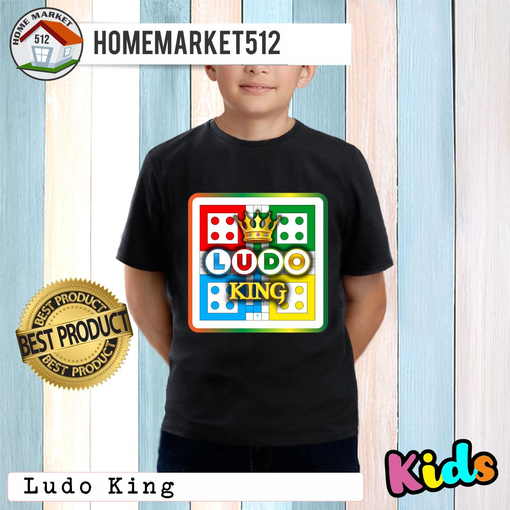 Kaos Anak Ludo King Kaos Anak Laki-Laki Dan Perempuan | HOMEMARKET512