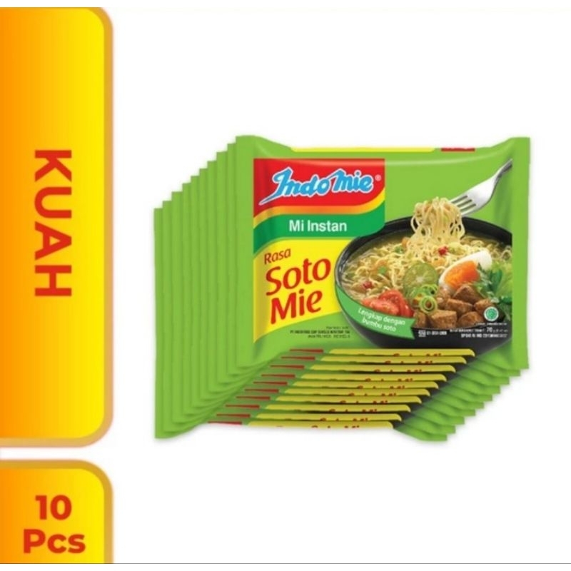 

Indomie Kuah Rasa Soto Mie 10pc