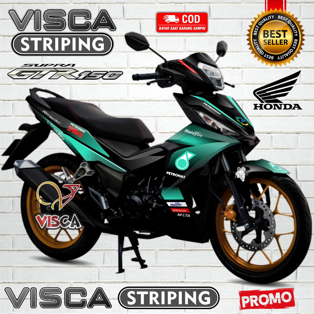 Decal Supra GTR Full Body - Stiker Supra GTR 150 Full Body - Dekal Supra GTR Full Body - Striping Su