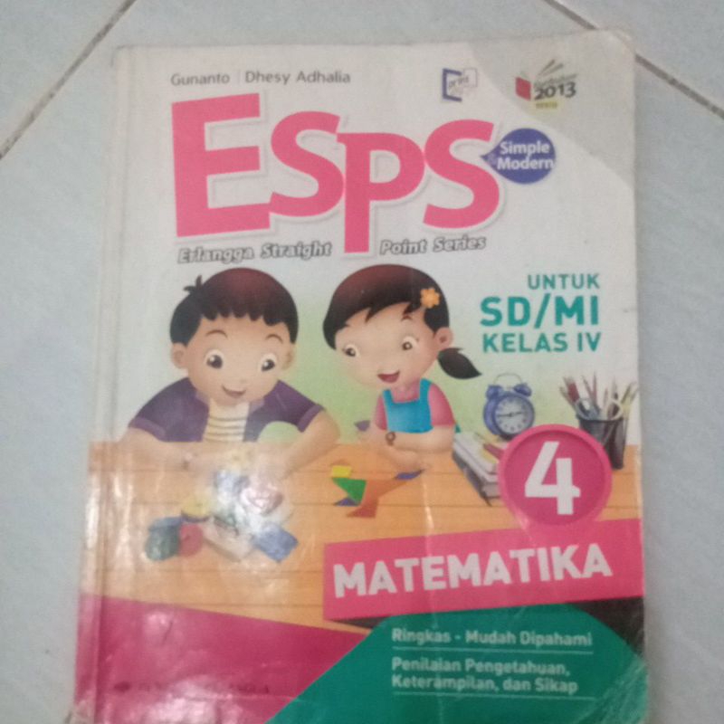 Buku ESPS Matematika kelas 4