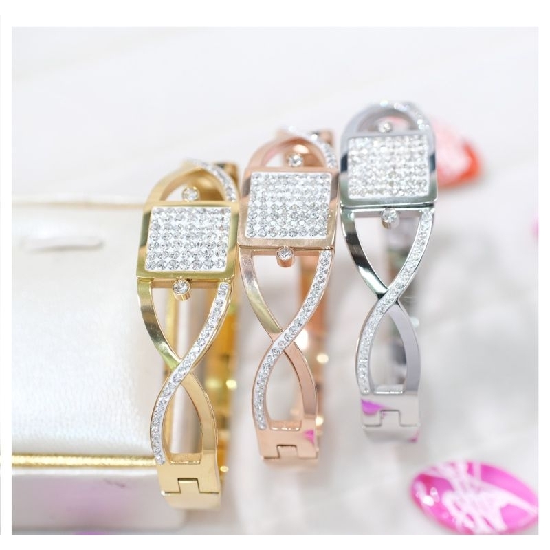 PERHIASAN GELANG WANITA ASLI TITANIUM