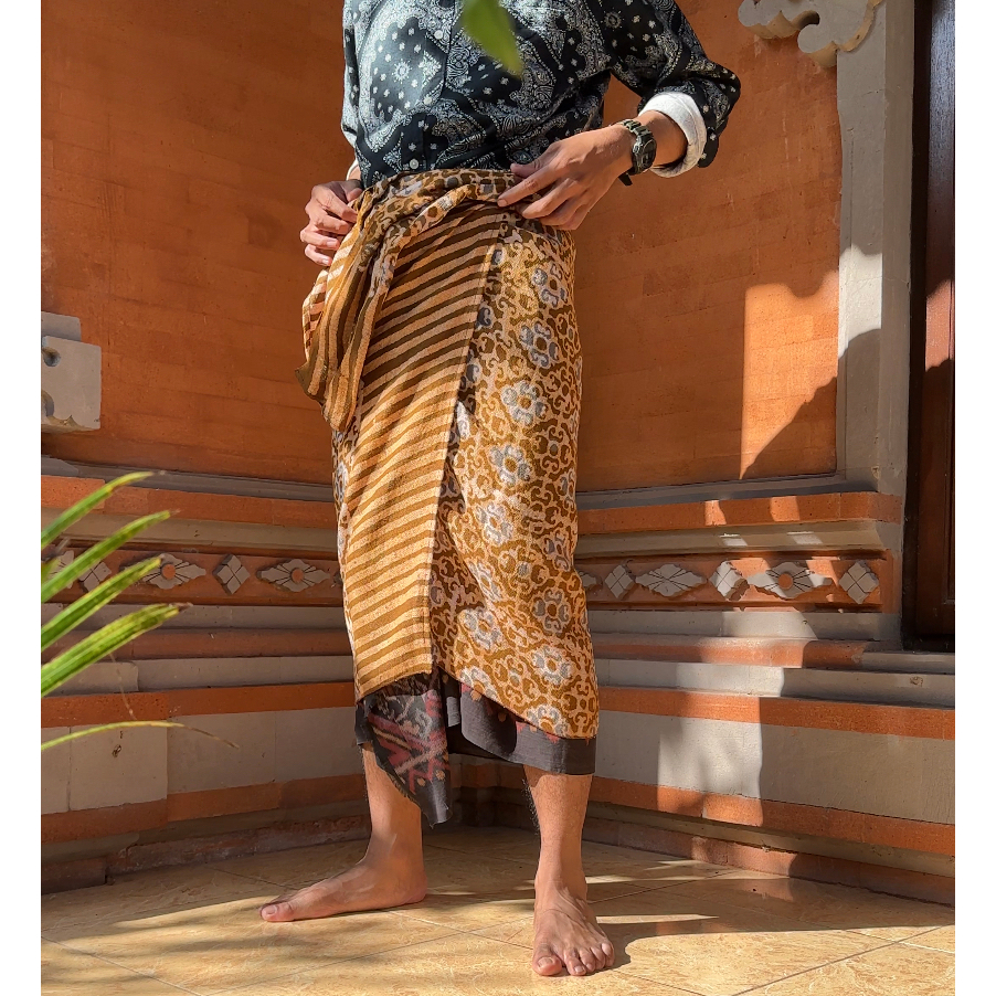 Saput Semi Indigo Bahan Premium ( motif langka )
