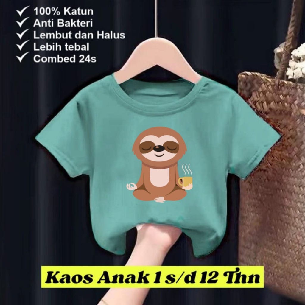 KAOS ANAK DISTRO ATASAN TANGGUNG SIZE UMUR 1-12 TAHUN