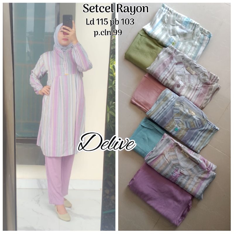 setcel rayon motif salur//Setcel Rayon salur