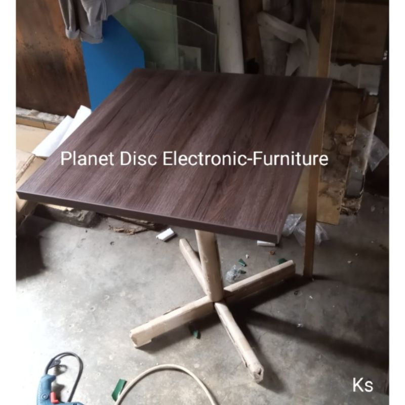 Meja Cafe kaki besi Meja Makan Meja teras Meja taman Meja Etalase