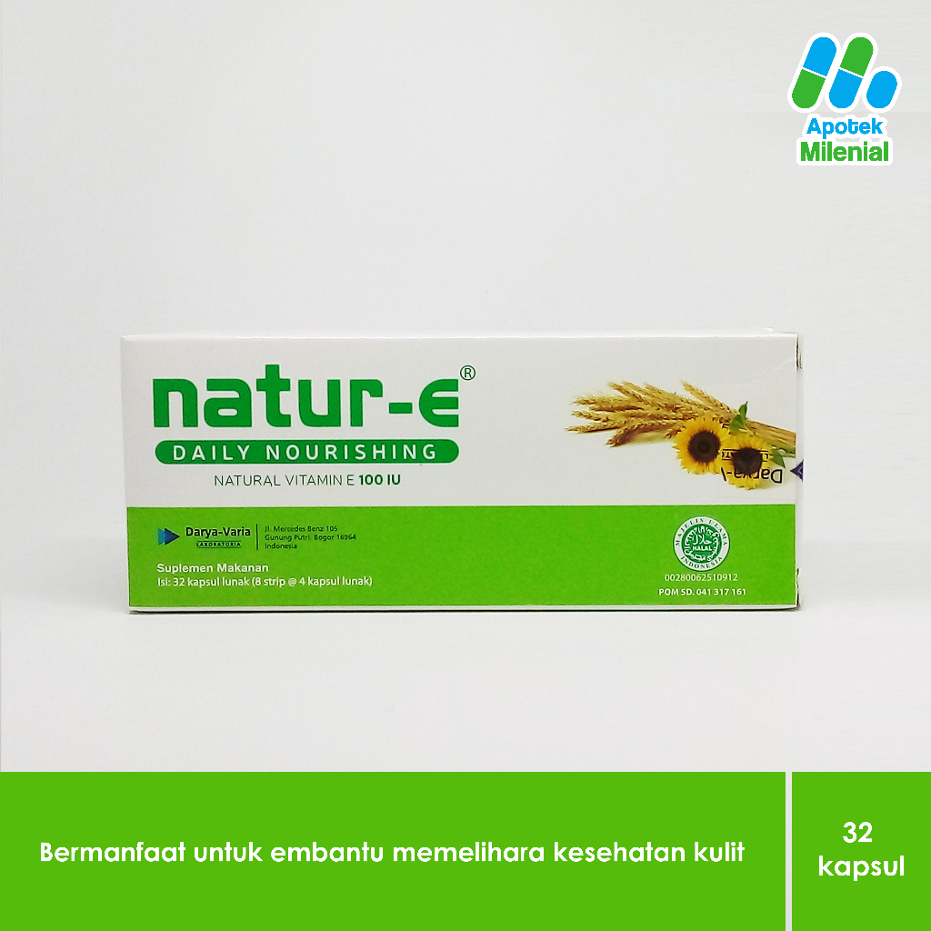 Natur- E Daily Nourishing Box Isi 32 Kapsul