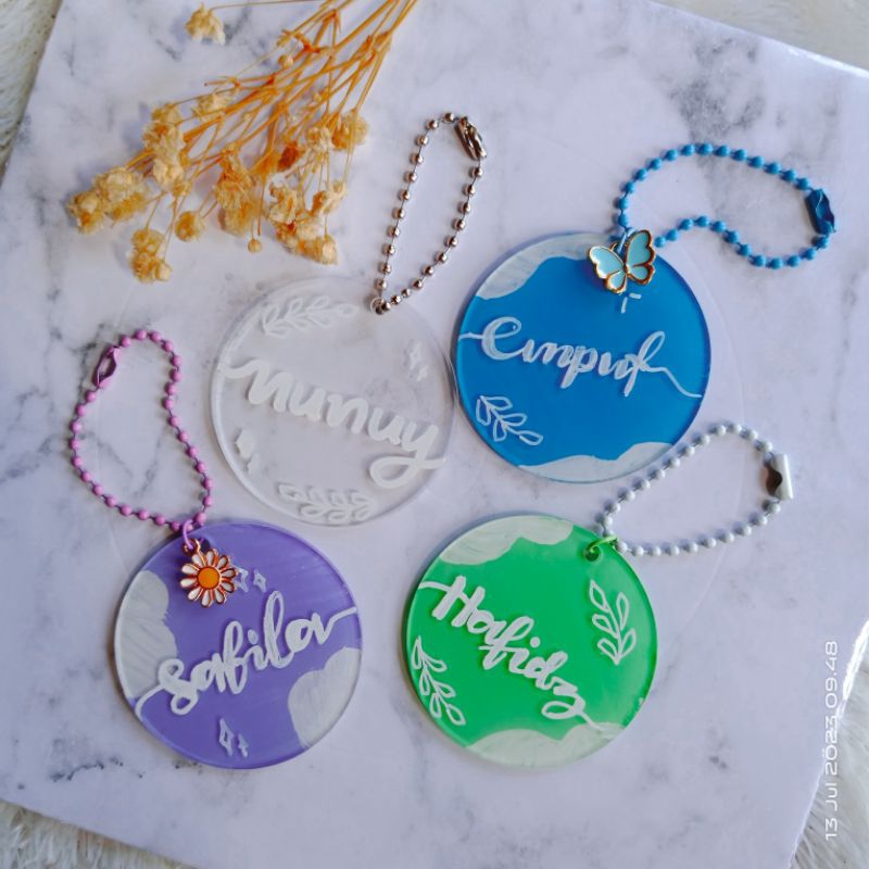 GANTUNGAN KUNCI CUSTOM/GANTUNGAN KUNCI AKRILIK CUSTOM