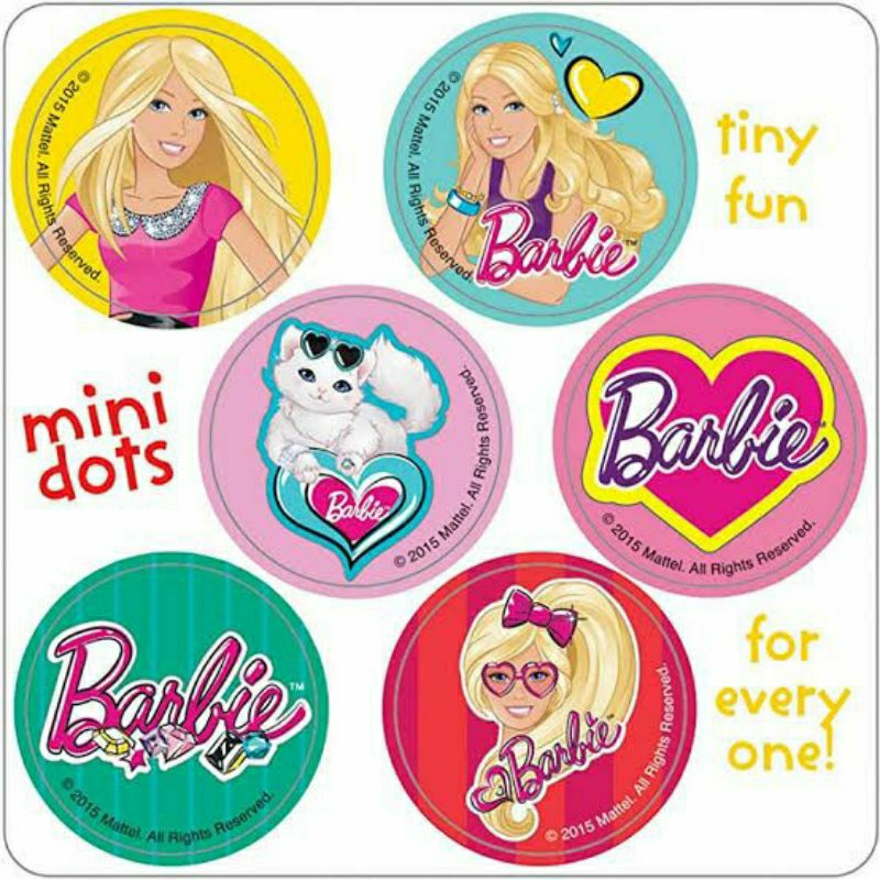 

stiker BARBIE 3