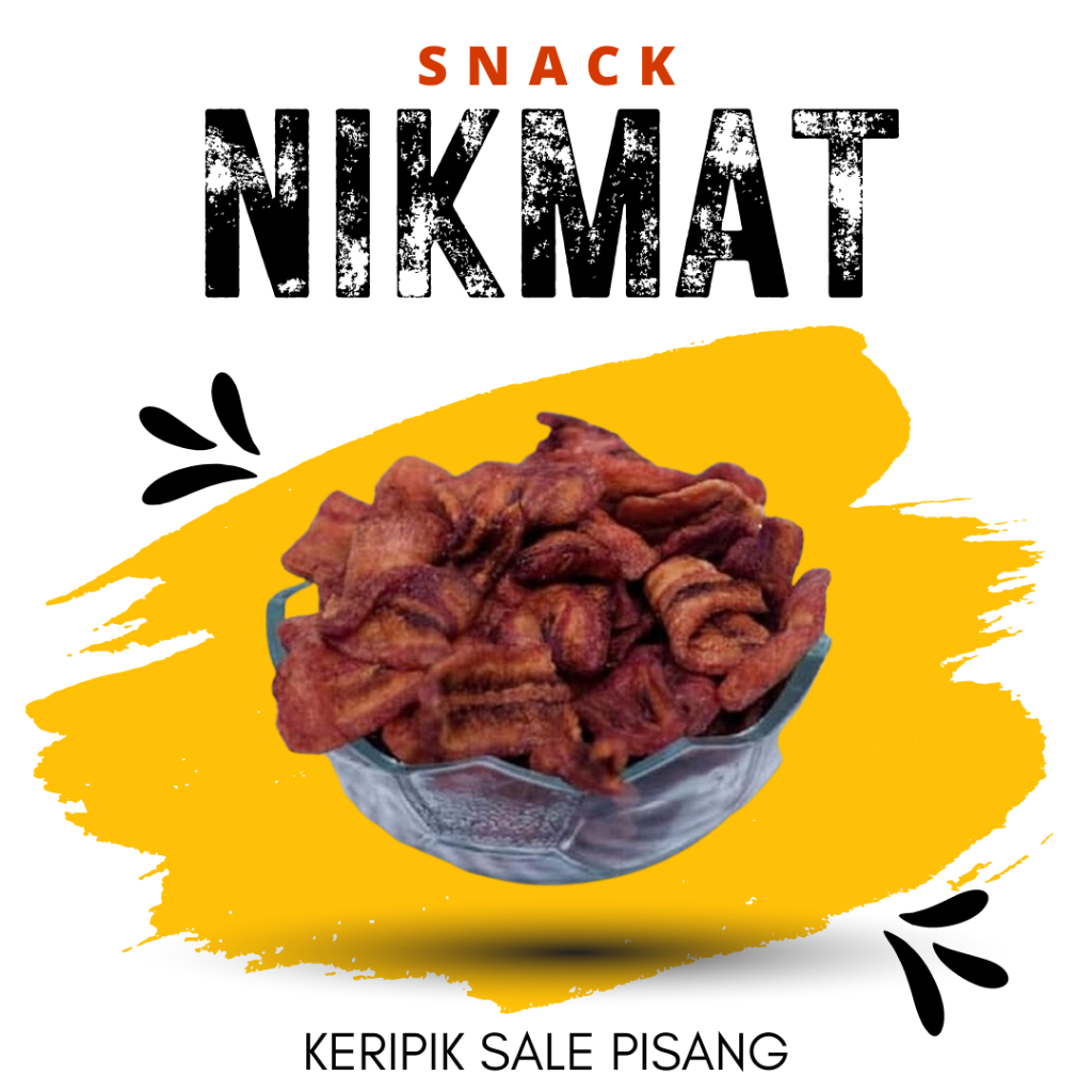 

[SNACK NIKMAT] Keripik Sale Pisang / Sale Pisang / Snack Ringan Manis / Camilan Gurih Manis