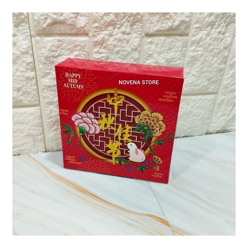 

BOX KOTAK DUS PACKAGING KUE BULAN MOONCAKE UKURAN 100g-125g