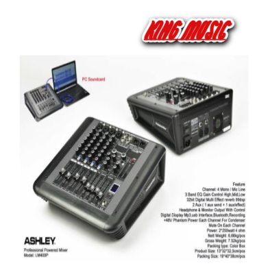 Power Mixer ASHLEY LM400P / LM 400P / LM400 P ORIGINAL ASHLEY