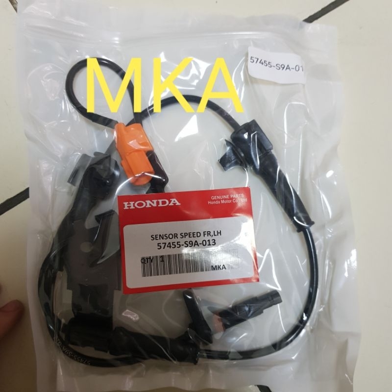 SENSOR ABS DEPAN KIRI CRV GEN 2 '02-'06 P/N 57455-S9A-013 OEM