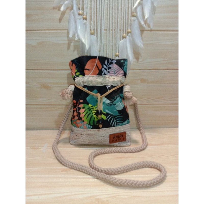 Slingbag kanvas serut/ tas kanvas serut jogja murah 30