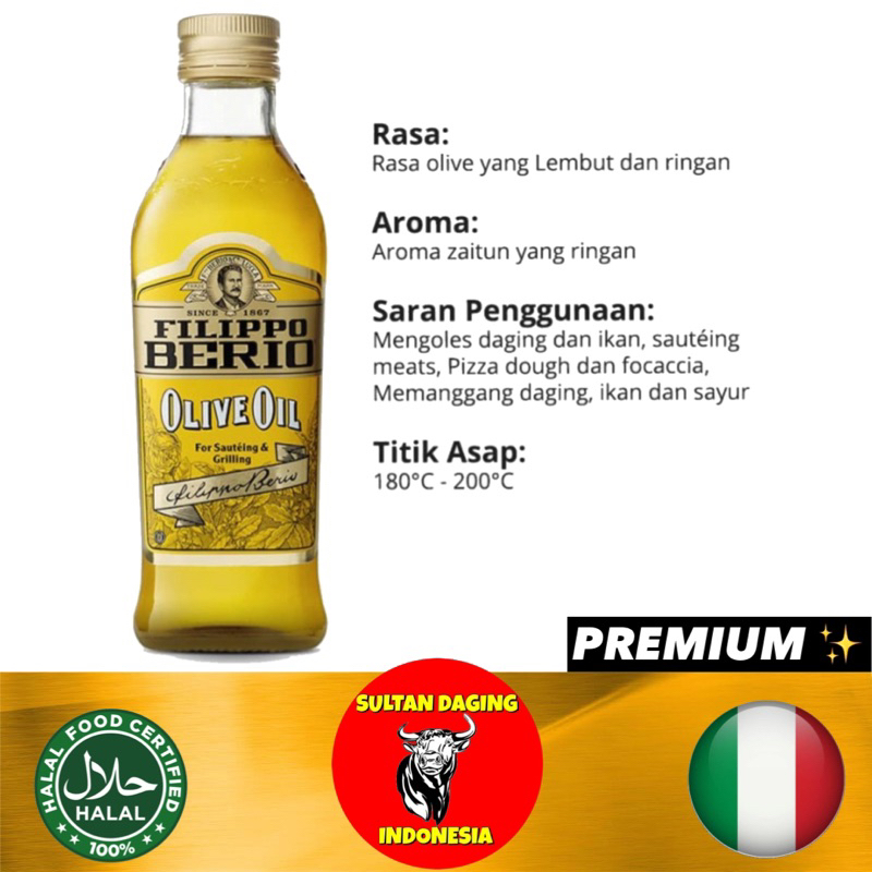 

FILIPPO BERIO PURE OLIVE OIL 1 LITER IMPORT ITALY/ PURE OLIVE OIL 1L/ PURE OLIVE OIL 1 LITER/ FILIPPO BERIO 1 LITER/ MINYAK ZAITUN 1 LITER/ OLIVE OIL