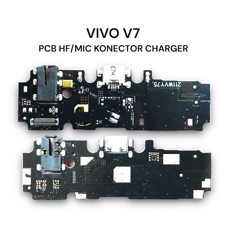 pcb vivo v7 mic bawah vivo v7 lobang headset vivo v7 konector charger vivo v7 original quality vivo 